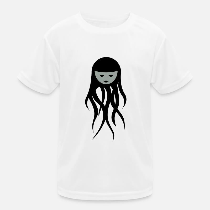 ghost eat Kids Functional T-Shirt