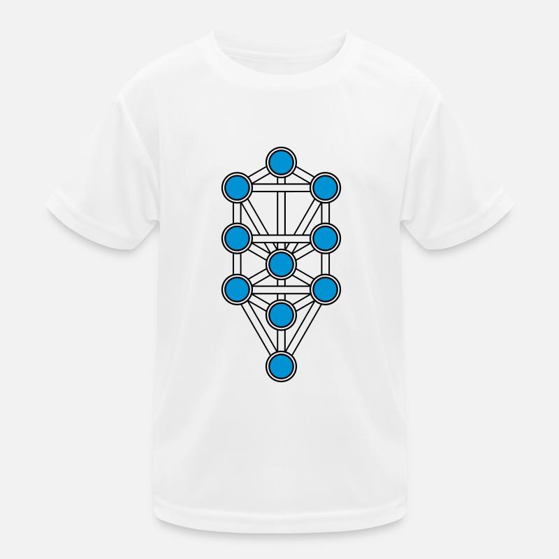 Baum des Lebens, Sephiroth, Kabbala, Schöpfung Kinder Funktions-T-Shirt