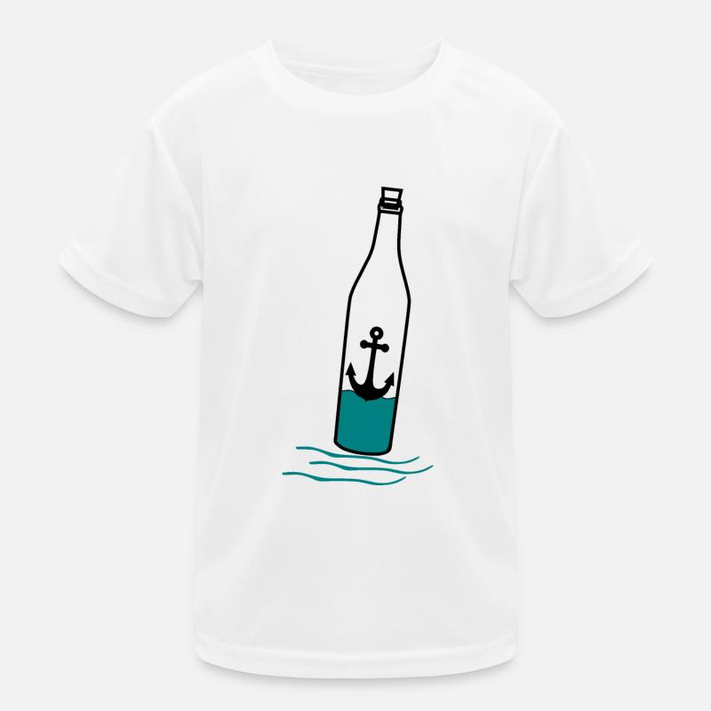 Hafen, Anker Kinder Funktions-T-Shirt