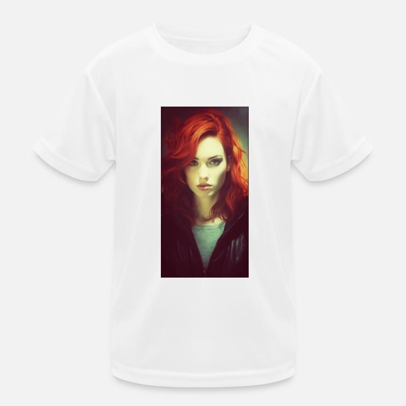 Red Kids Functional T-Shirt