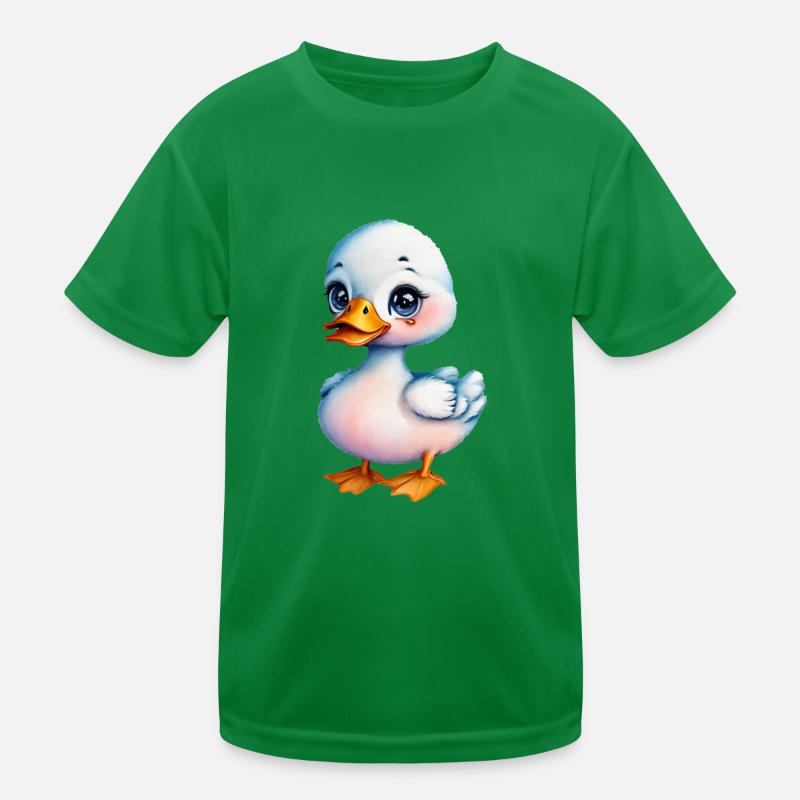 Entchen Kinder Funktions-T-Shirt