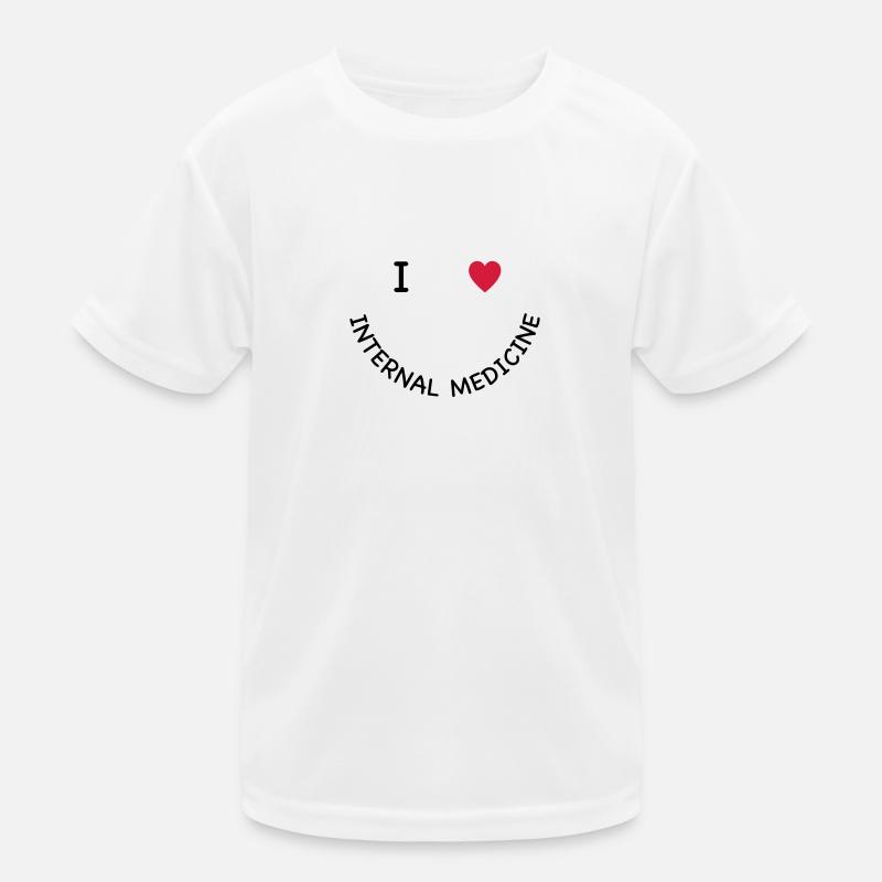 J'adore la médecine interne T-shirt sport Enfant