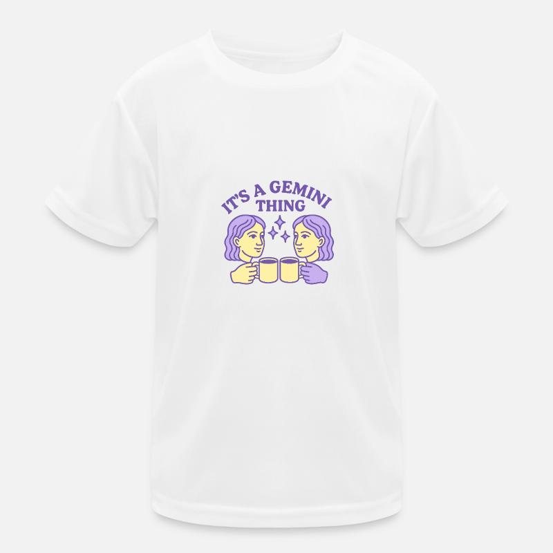 It's a Gemini Thing - Zwillinge Sternzeichen Kinder Funktions-T-Shirt