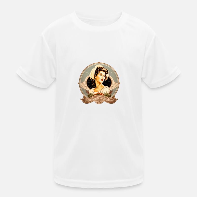 Perfekte Ehefrau Kinder Funktions-T-Shirt