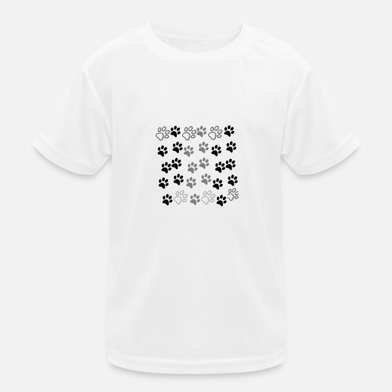 Patte de chien T-shirt sport Enfant