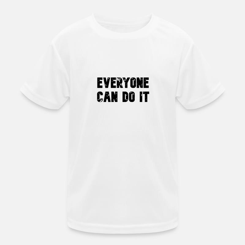 Motivation Kids Functional T-Shirt