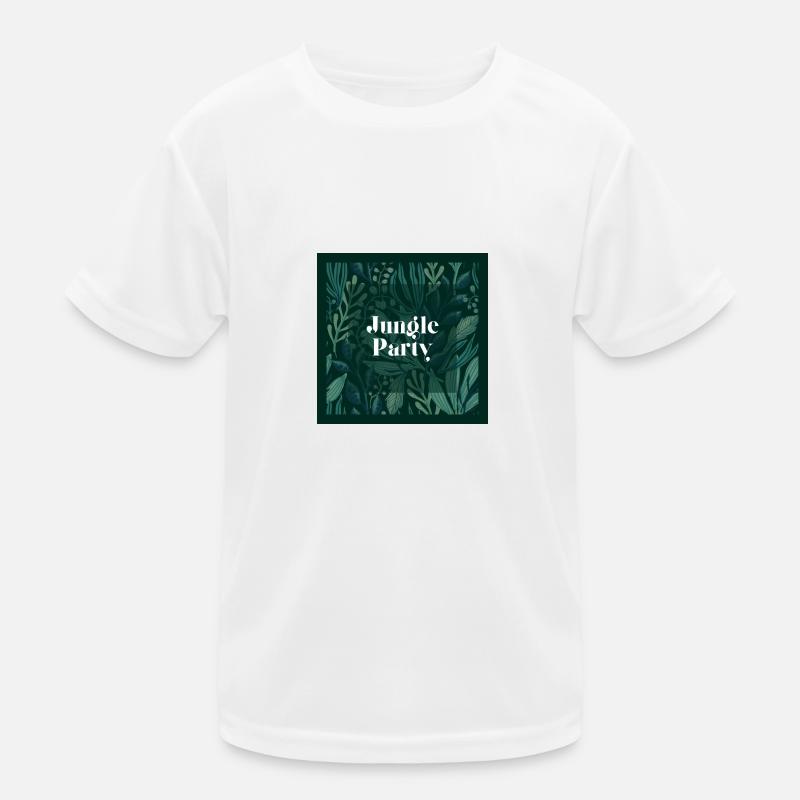 Jungle Party Kinder Funktions-T-Shirt