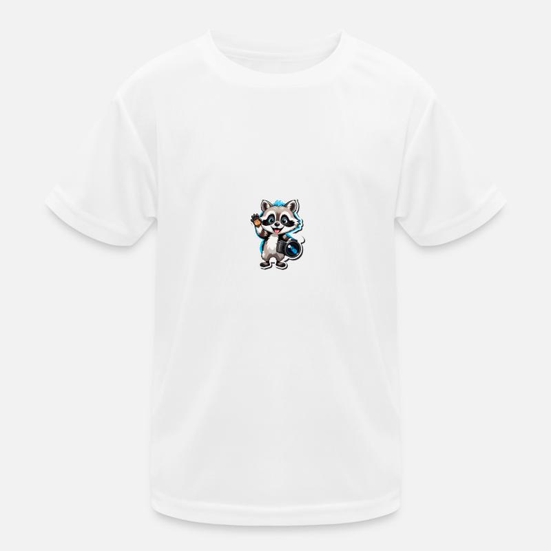 Raton-laveur explorateur T-shirt sport Enfant