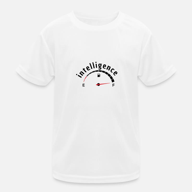 Intelligence(Lustige Sprüche) Kinder Funktions-T-Shirt