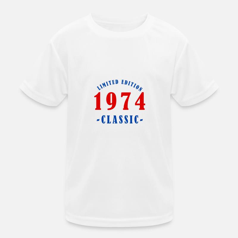 Anniversaire de 1974 T-shirt sport Enfant