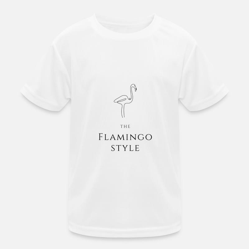 Flamingo style Kids Functional T-Shirt