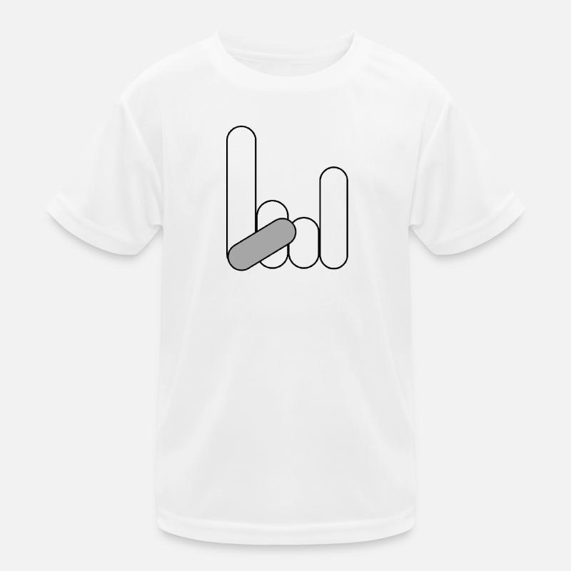 Handzeichen Kinder Funktions-T-Shirt