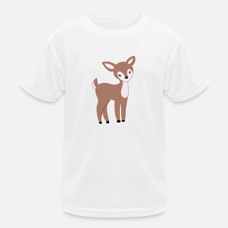 Sweet fawn Bambi Kids Functional T-Shirt