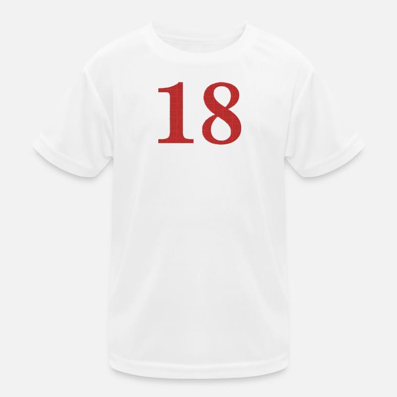 18 ans T-shirt sport Enfant