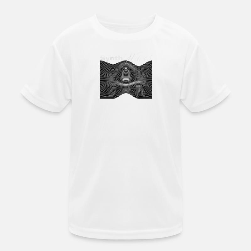Synth waves Synthesizer Kids Functional T-Shirt
