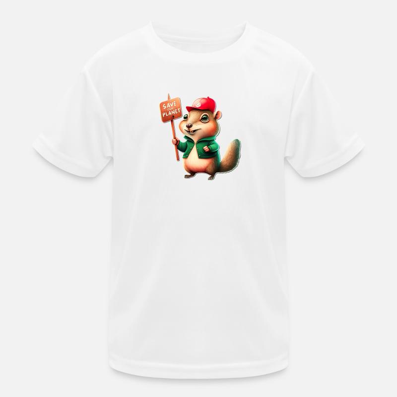 Écureuil 1 T-shirt sport Enfant
