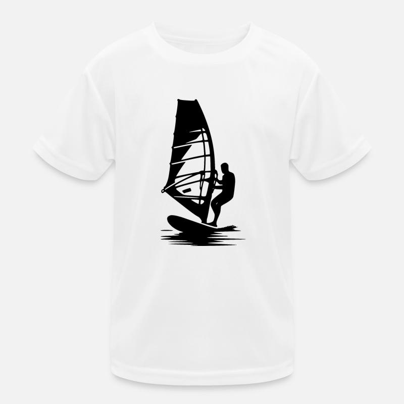 Planche à voile Voile, Voile, Eau, Vent et voiles T-shirt sport Enfant