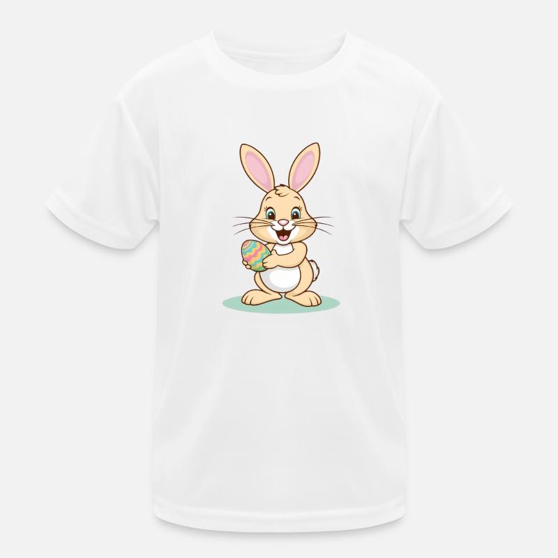 Osterhase Kinder Funktions-T-Shirt