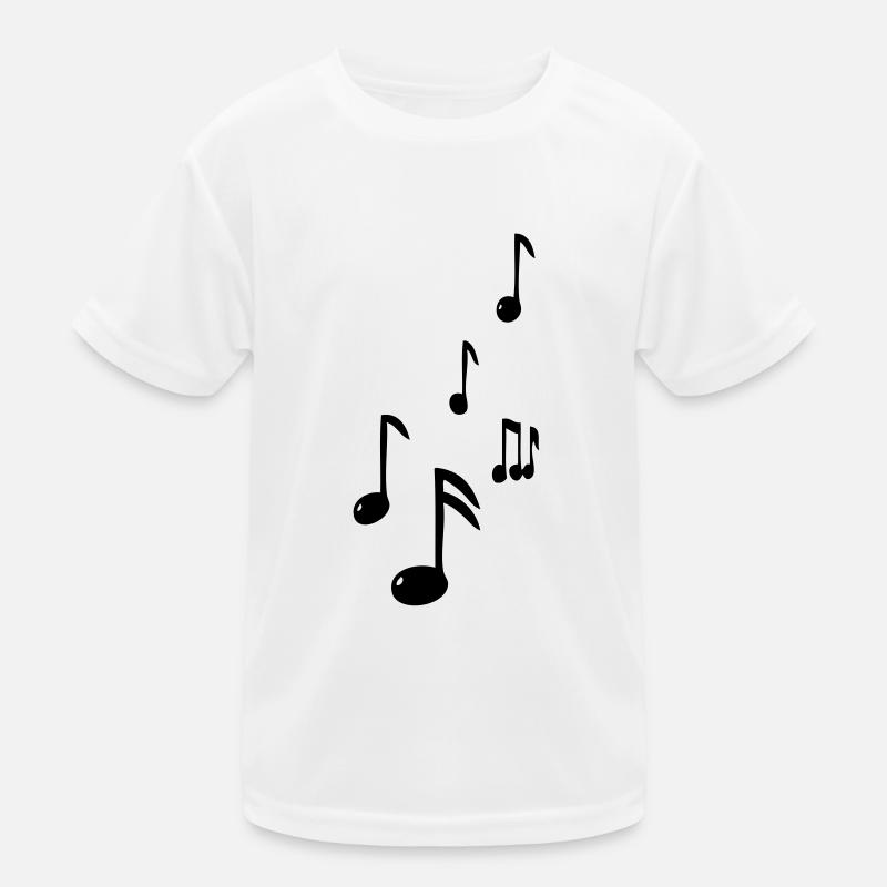 music notes Kids Functional T-Shirt