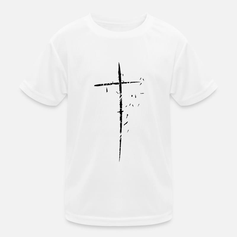 Shattered shredded small parts design pattern scra Kids Functional T-Shirt