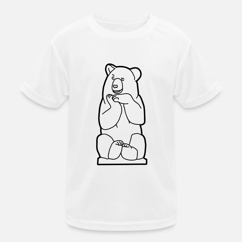 Ours de Berlin, assis T-shirt sport Enfant