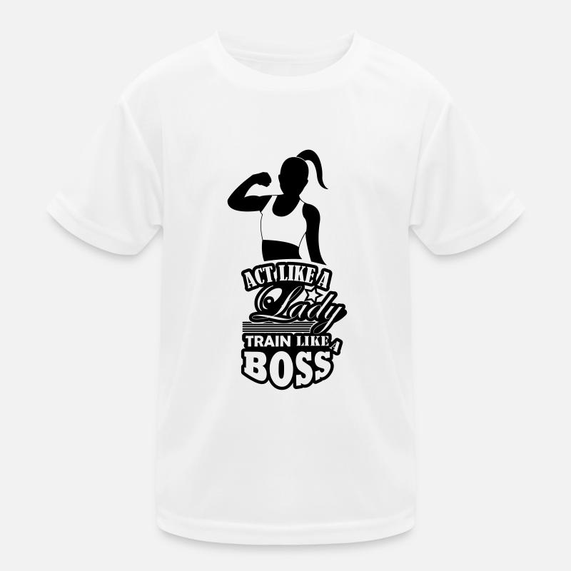 train_like_a_boss_001 T-shirt sport Enfant