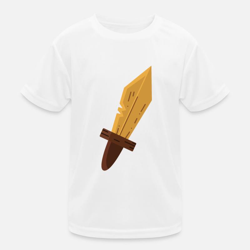 Holzschwert Kinder Funktions-T-Shirt