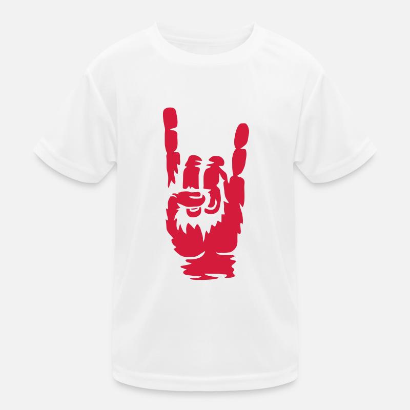 Signe de main en métal lourd cool T-shirt sport Enfant