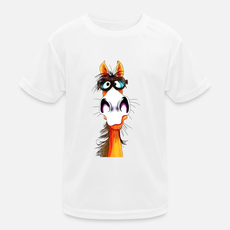 Cheval Plotz T-shirt sport Enfant