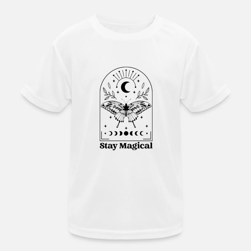 Butterfly and magic Kids Functional T-Shirt