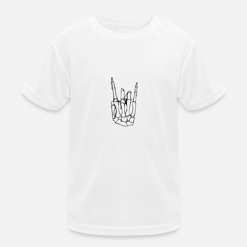 Skeleton Kids Functional T-Shirt