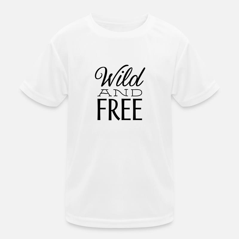 sauvage et libre T-shirt sport Enfant