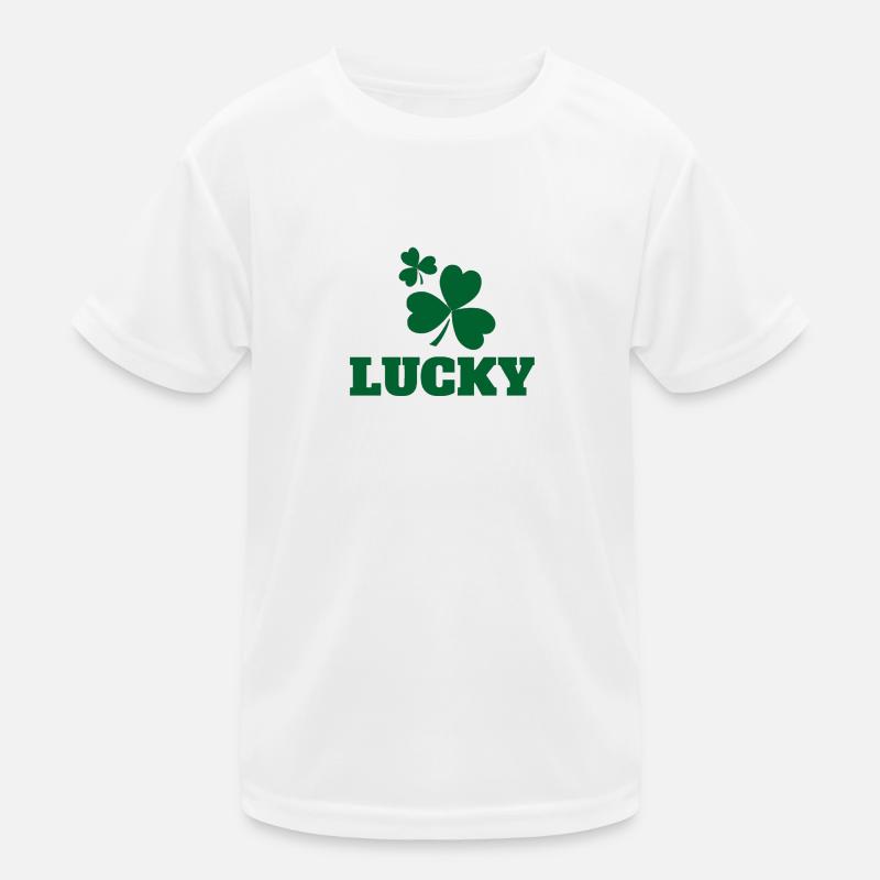 LUCKY1 1 Kinder Funktions-T-Shirt