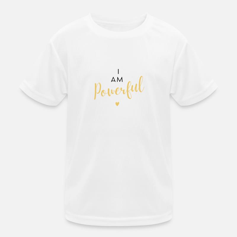 I am Powerful Self-Love Kids Functional T-Shirt