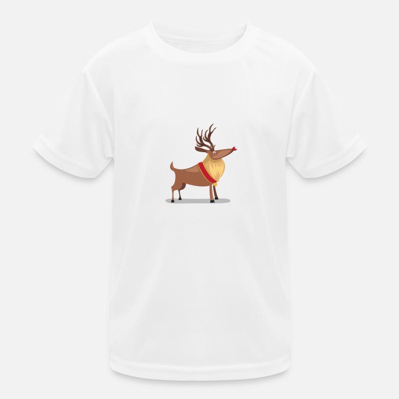 Renne de Noël T-shirt sport Enfant