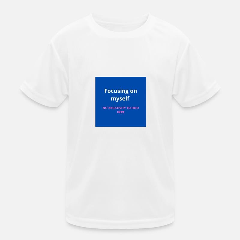 Focusing on myself Kids Functional T-Shirt