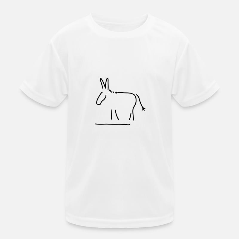 sturer esel Kinder Funktions-T-Shirt