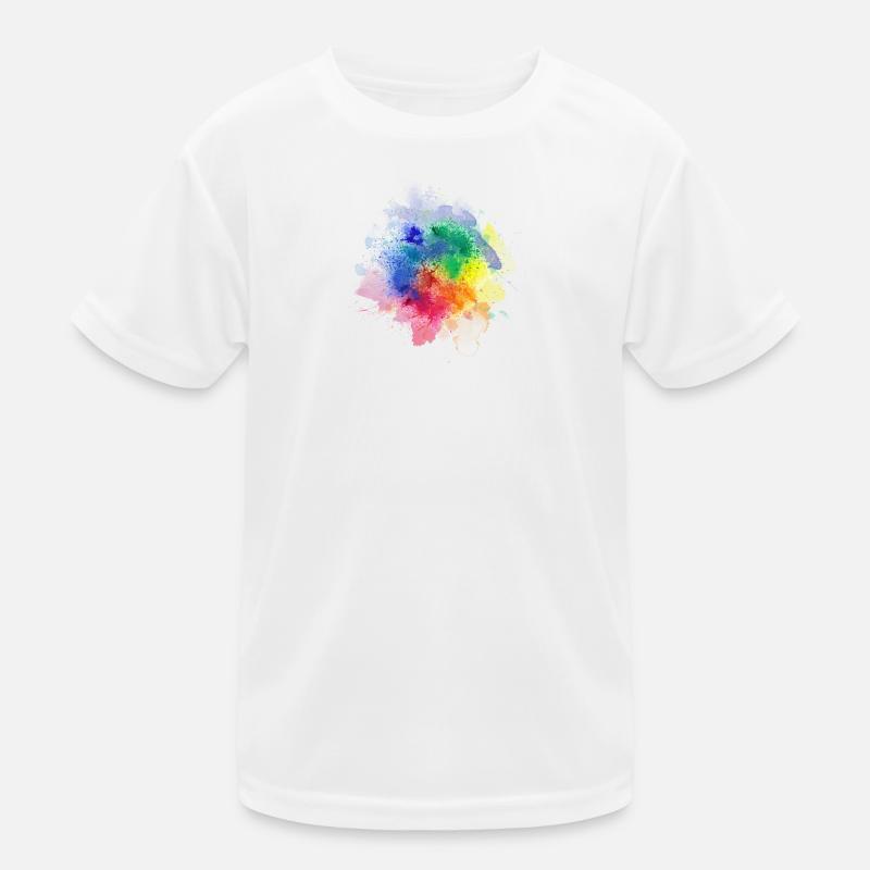 Colour Splash Kids Functional T-Shirt
