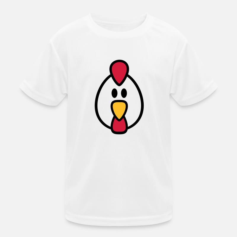 Huhn Kinder Funktions-T-Shirt