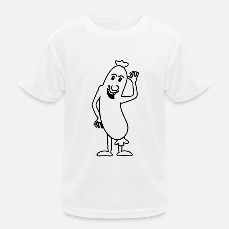 Wurst Kinder Funktions-T-Shirt