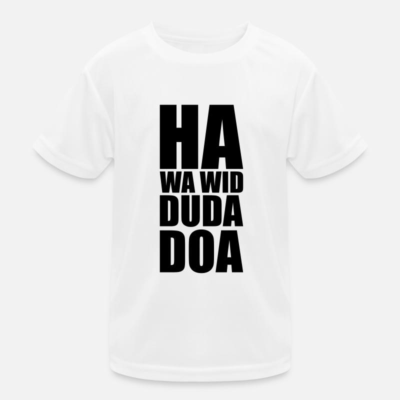 wa wid doa Kinder Funktions-T-Shirt