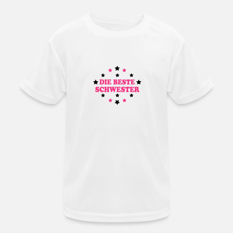 Die beste schwester Kids Functional T-Shirt