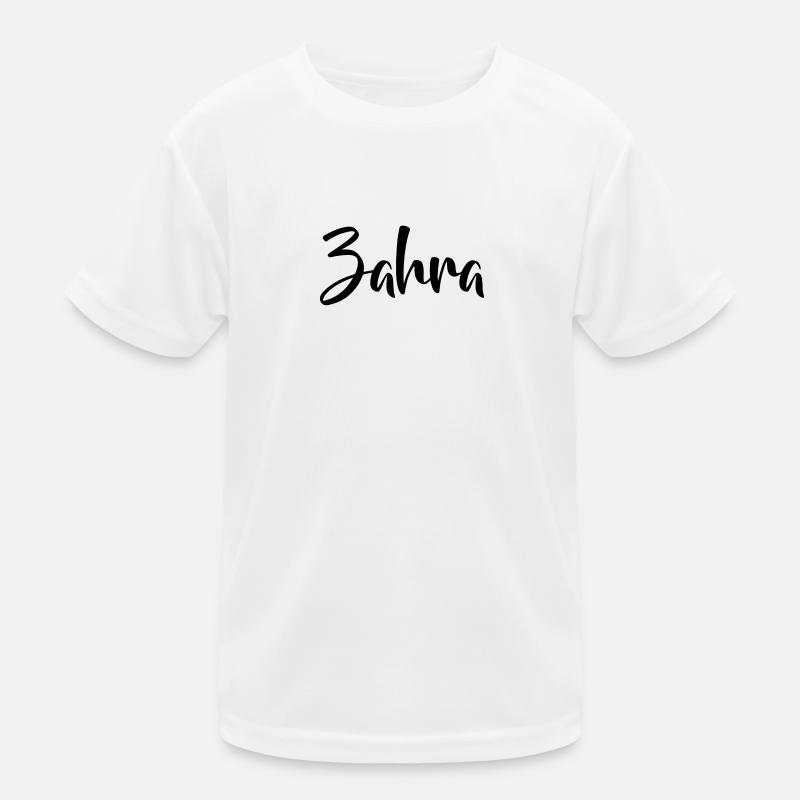 Vorname Zahra Kinder Funktions-T-Shirt
