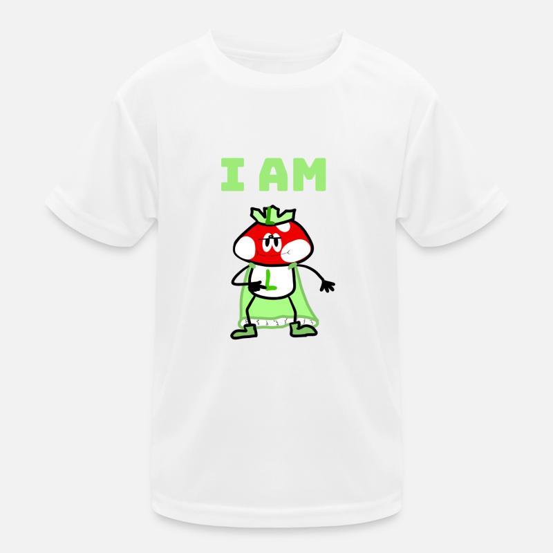 I am L! Kinder Funktions-T-Shirt