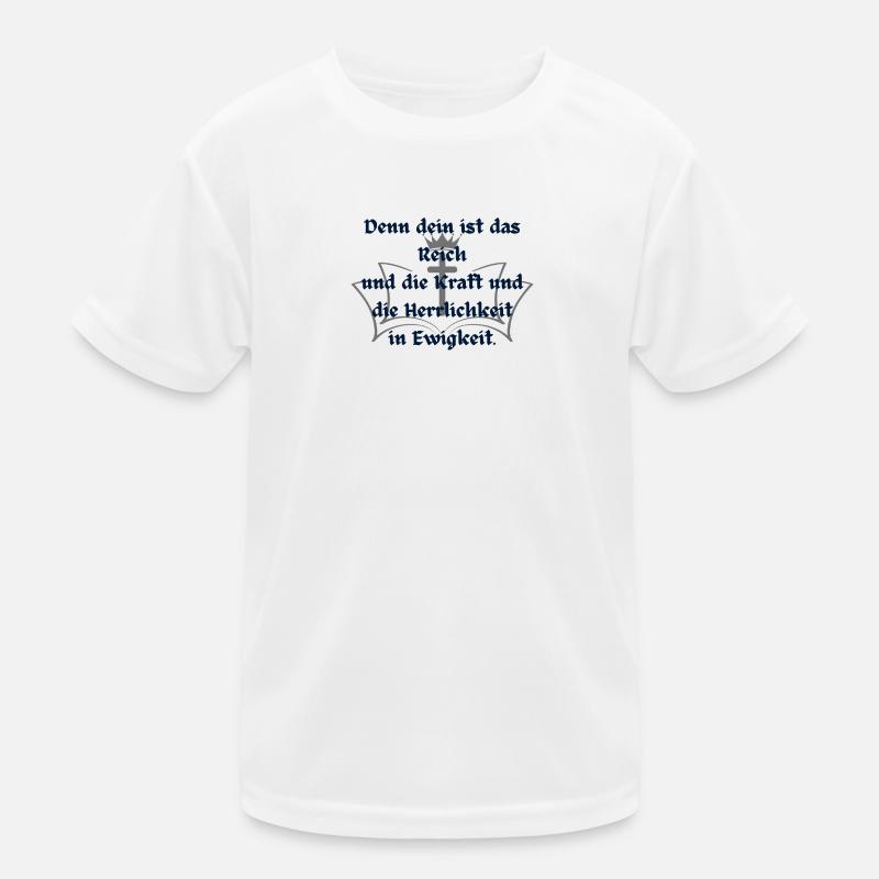 Das Vaterunser Kinder Funktions-T-Shirt