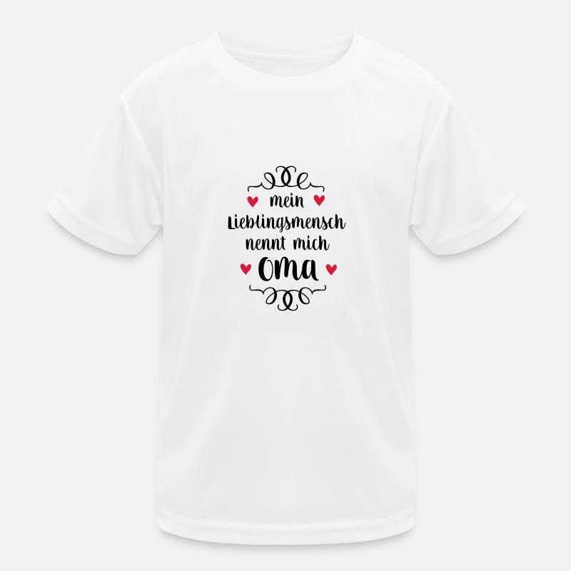 Oma Kinder Funktions-T-Shirt