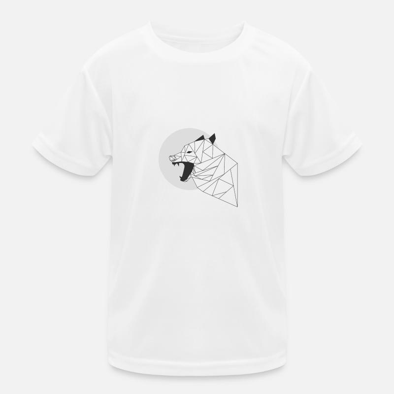 grey wolf Kids Functional T-Shirt