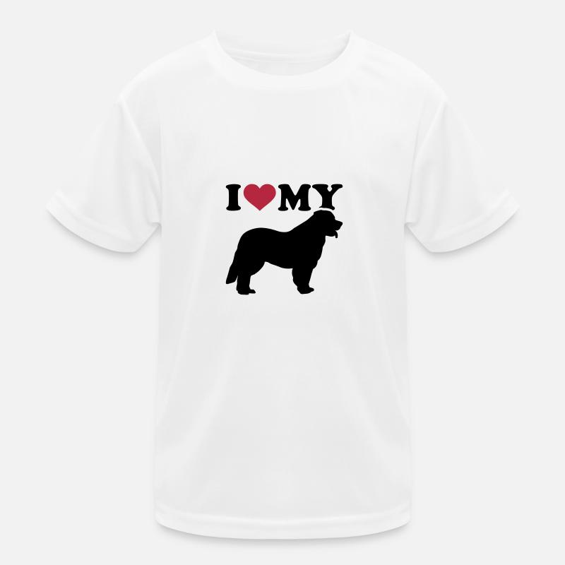 Leonberger Kinder Funktions-T-Shirt