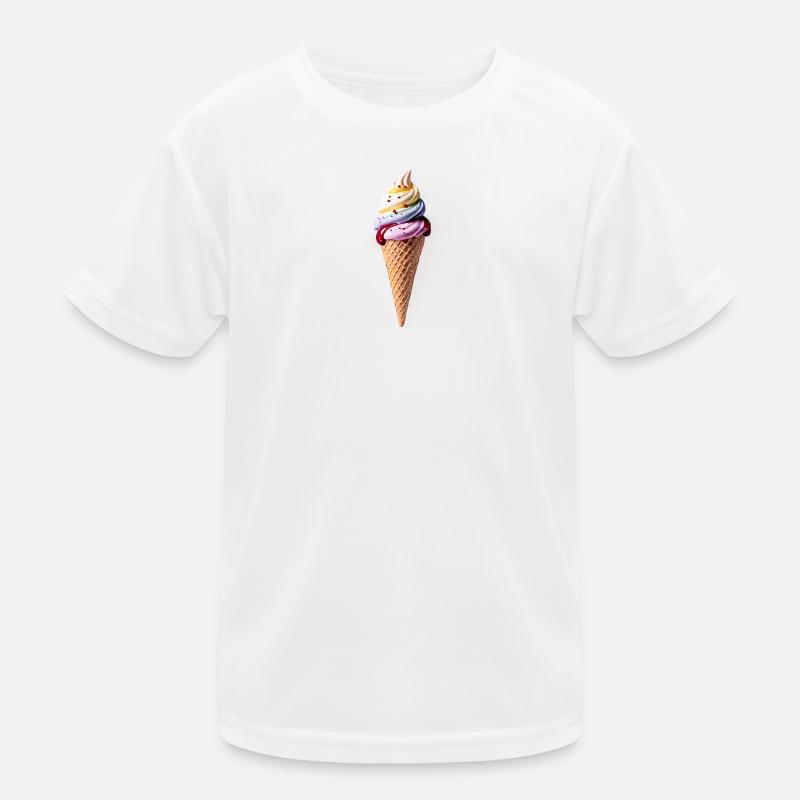 ize cream Kinder Funktions-T-Shirt