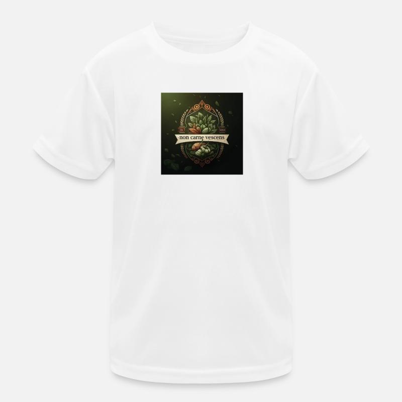 non carne vescens - (Vegetarier) Kinder Funktions-T-Shirt